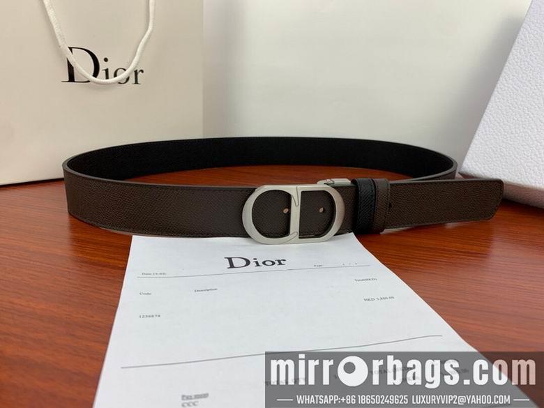 Replica Dior Belt 34mmX95-125cm 7D19