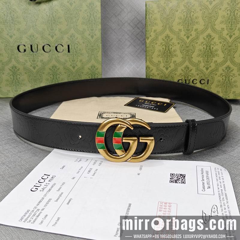 Replica Gucci belt 38mmX90-125cm lb01
