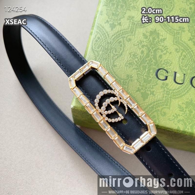 Replica Gucci belt 20mmX90-115cm 8L17