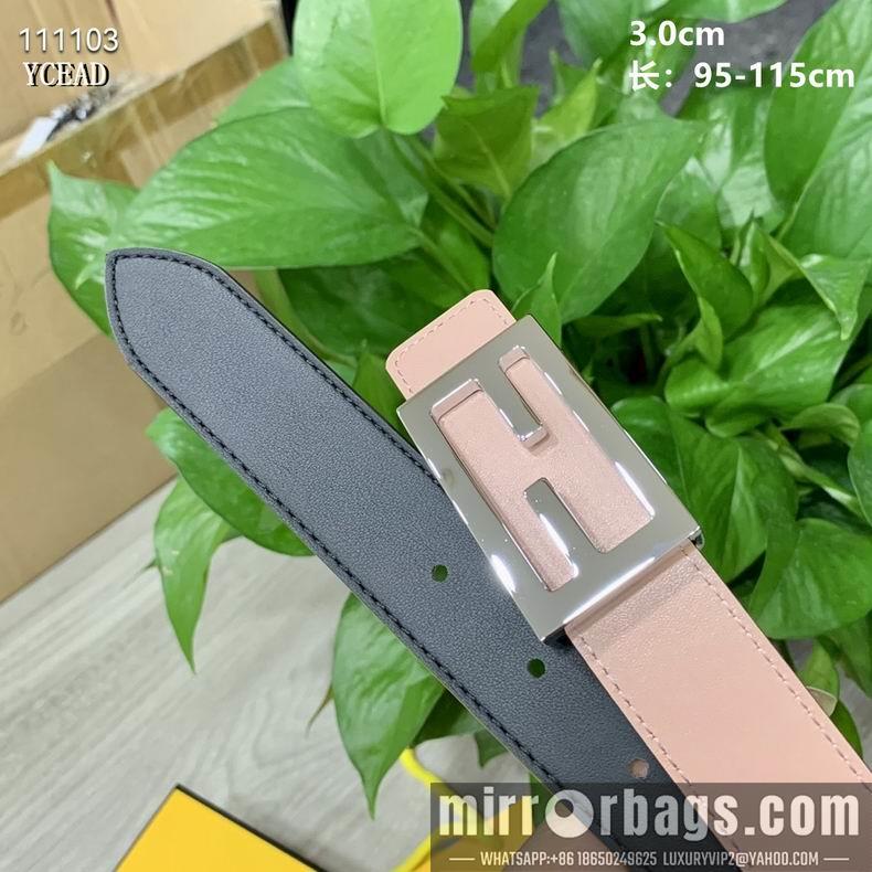 Replica Fendi Belt 30mmX90-115cm 8L03