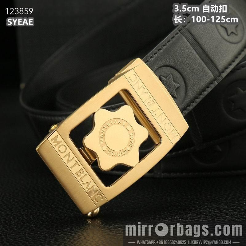 Replica Montlanc belt 35mmX100-125cm 8L51