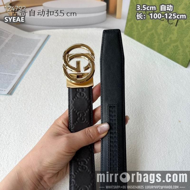 Replica Gucci belt 35mmX100-125cm 8L17
