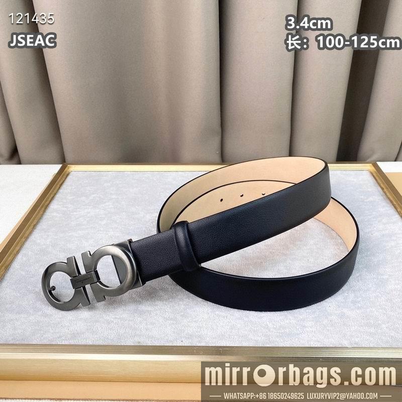 Replica Ferragamo belt 34mmX100-125cm 8L09