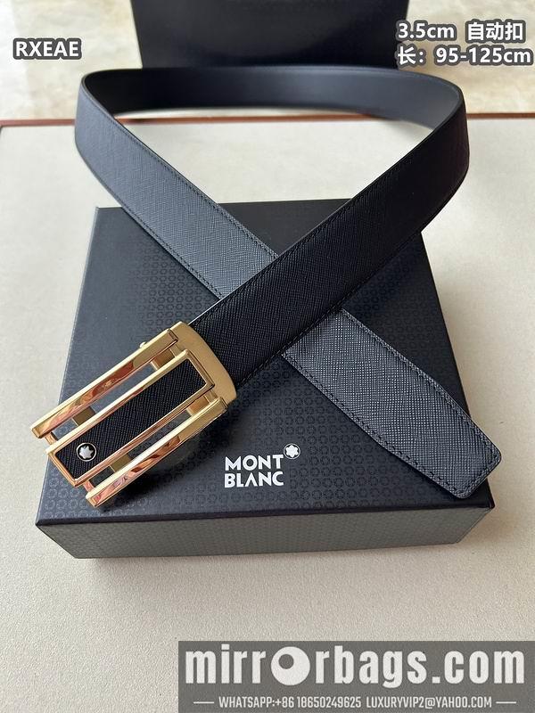 Replica Montlanc belt 35mmX100-125cm 8L79