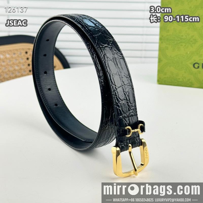 Replica Gucci belt 30mmX90-115cm  8L01
