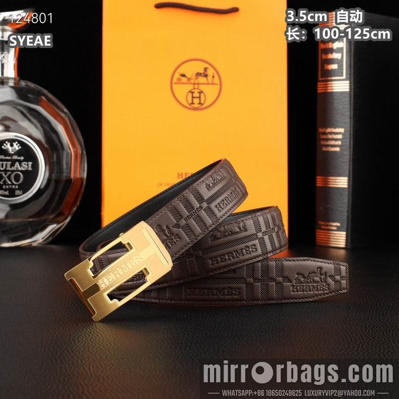 Replica Hermes belt 35mmX100-125cm 8L11