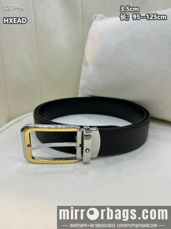 Replica Montblanc belt 35mmX95-125cm 8L04