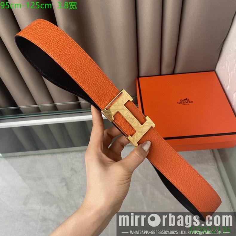 Replica Hermes Belt 38mmX95-125cm 7D103