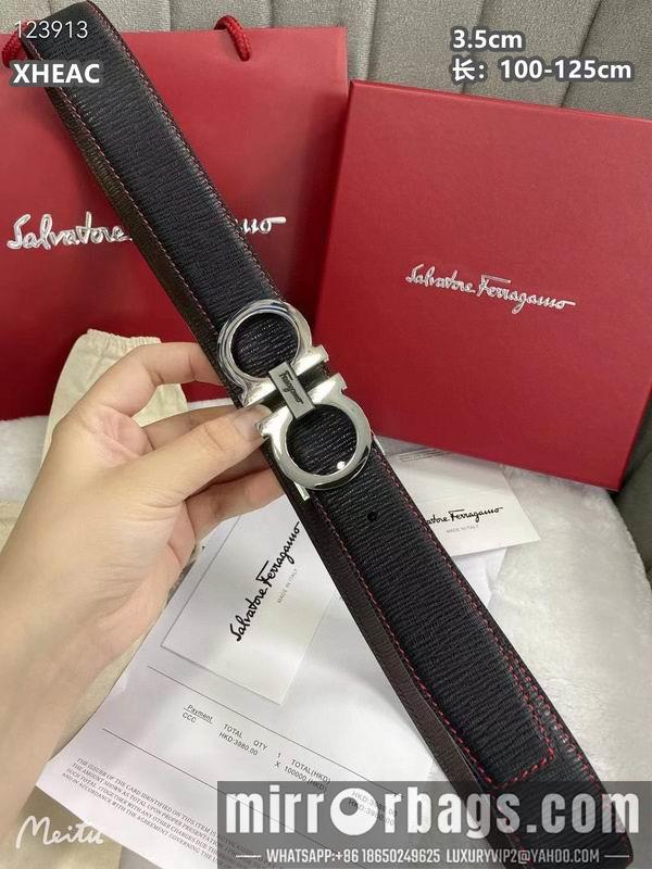 Replica Ferragamo belt 35mmX100-125cm 8L54