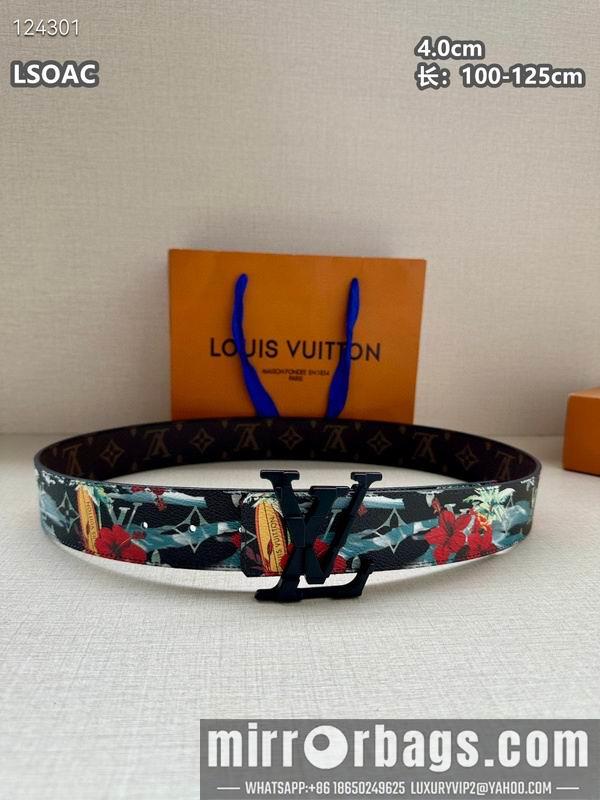 Replica LV belt 40mmX100-125cm 8L60