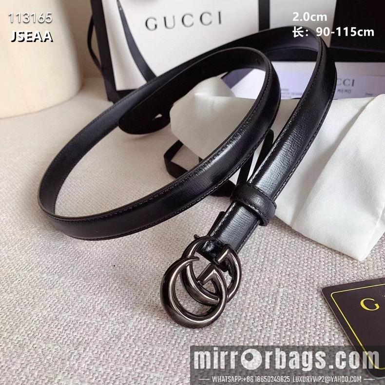 Replica Gucci belt 20mmX90-115cm 8L08