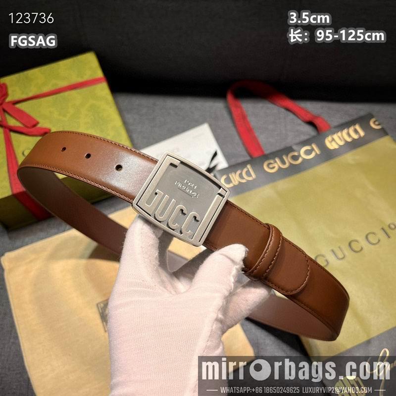 Replica Gucci belt 35mmX95-125cm 8L09