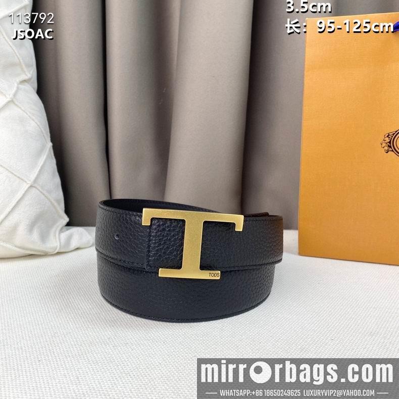 Replica Tod's belt 35mmX95-125cm 8L082502