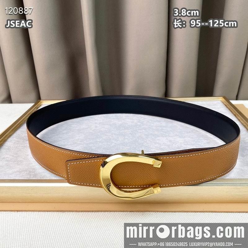 Replica Hermes belt 38mmX95-125cm 8L01