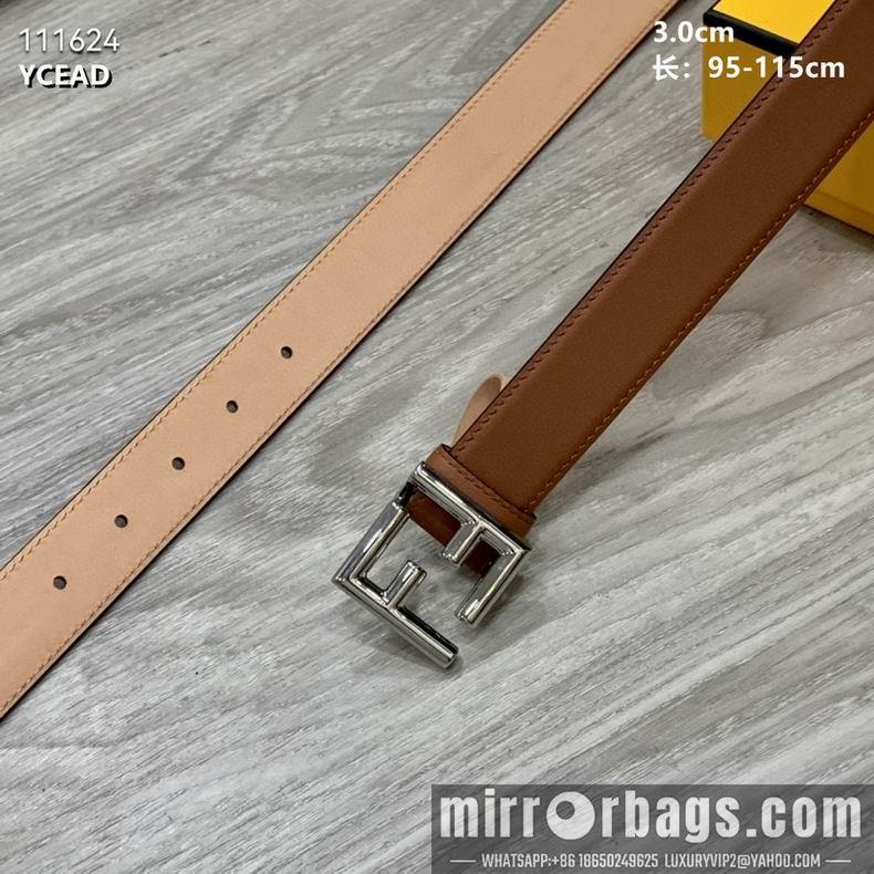 Replica Fendi Belt 30mmX95-115cm 8L04