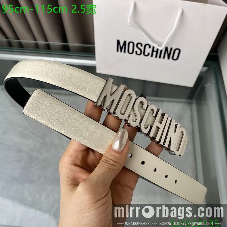 Replica Moschino belt 25mmX95-115cm 7D