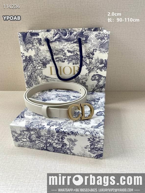 Replica Dior Belt 20mmX90-110cm 8L03
