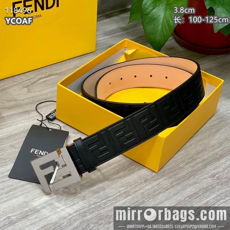 Replica Fendi belt 38mmX100-125cm 8L02