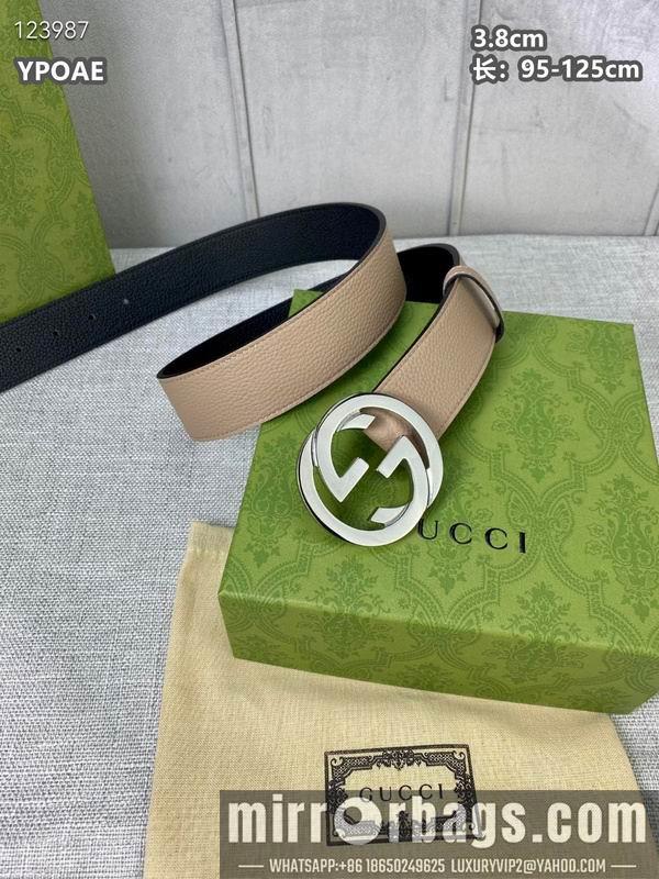 Replica Gucci belt 38mmX95-125cm 8L10