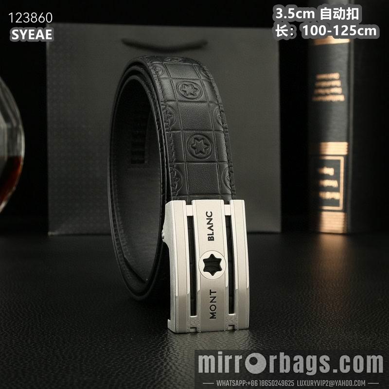 Replica Montlanc belt 35mmX100-125cm 8L50