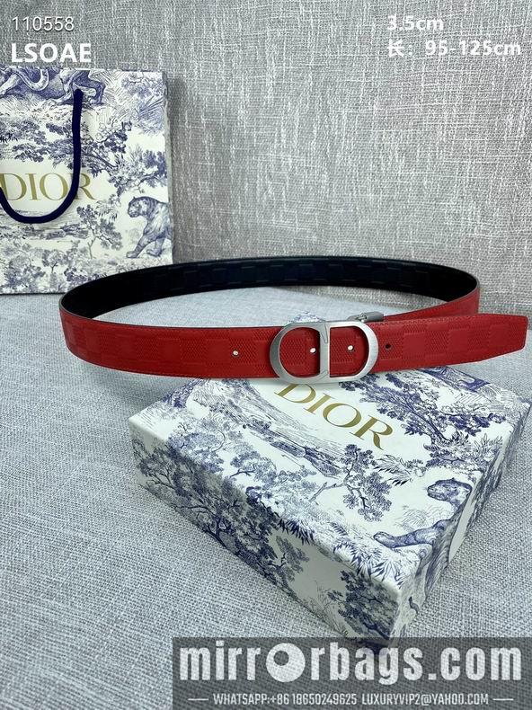 Replica Dior Belt 35mm 95-125cm 8L08