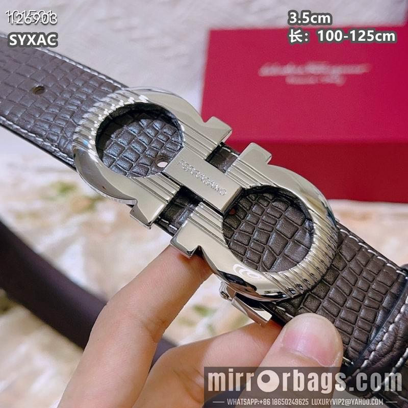 Replica Ferragamo belt 35mmX100-125cm 8L89