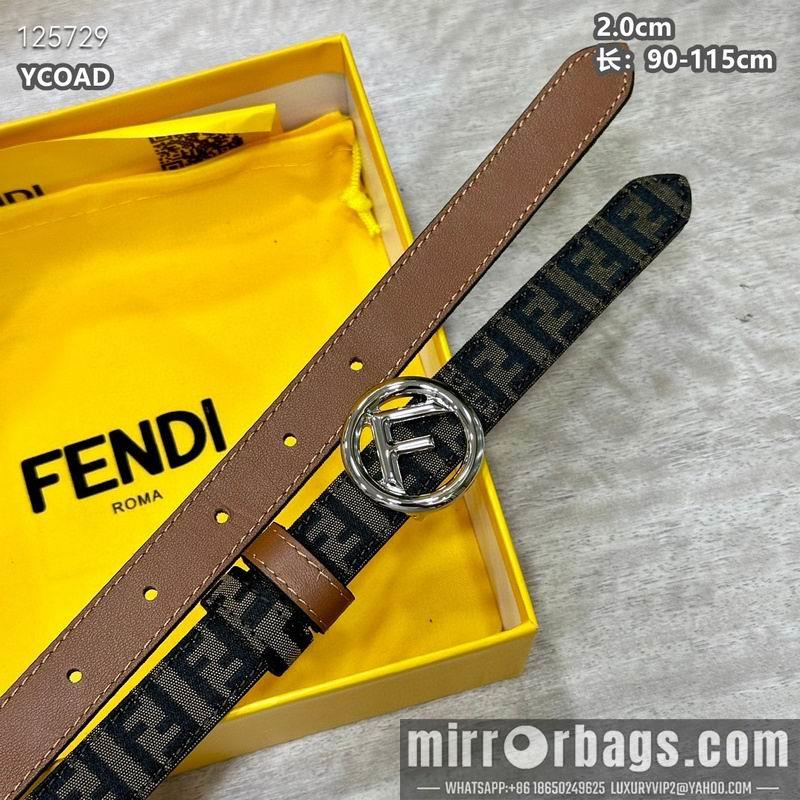 Replica Fendi belt 20mmX90-115cm 8L18