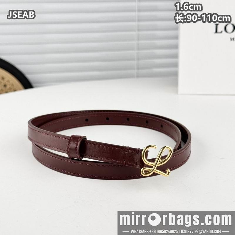 Replica Loewe belt 16mmX90-110cm 8L05