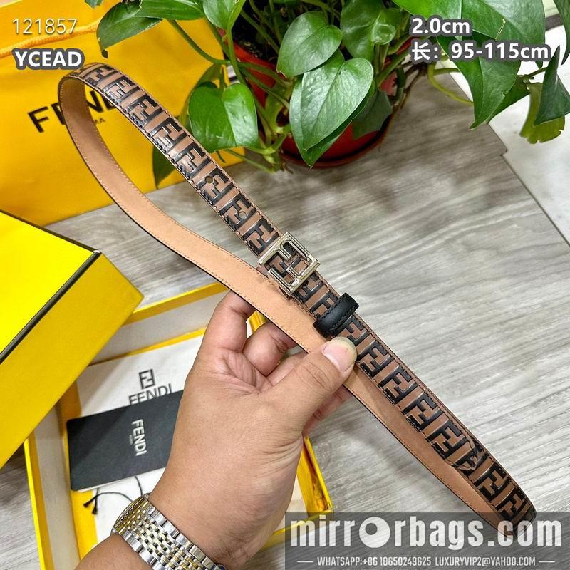 Replica Fendi belt 20mmX95-115cm 8L21