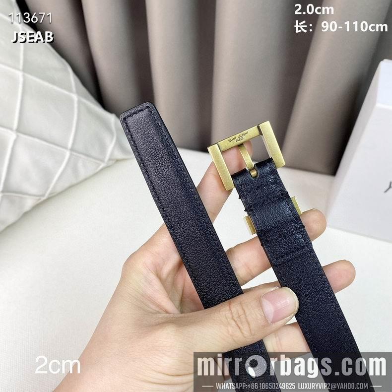 Replica YSL belt 20mmX90-115cm 8L02