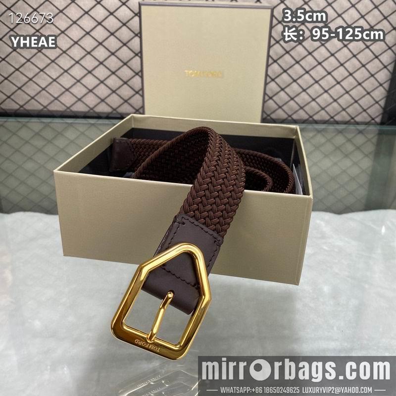 Replica TF belt 35mmX95-125cm 8L01