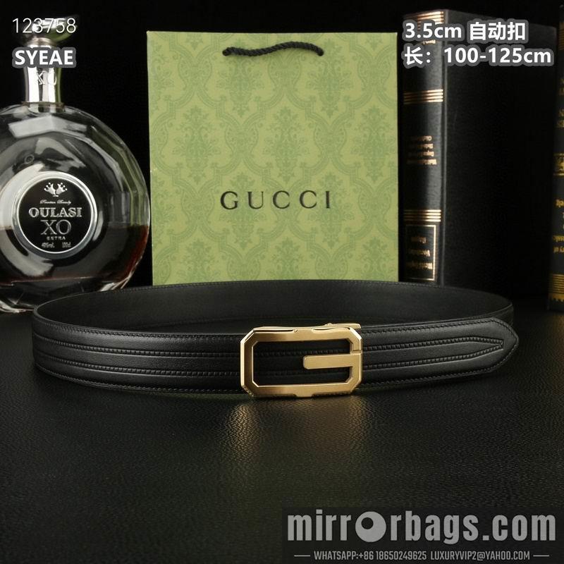 Replica Gucci belt 35mmX100-125cm 8L52