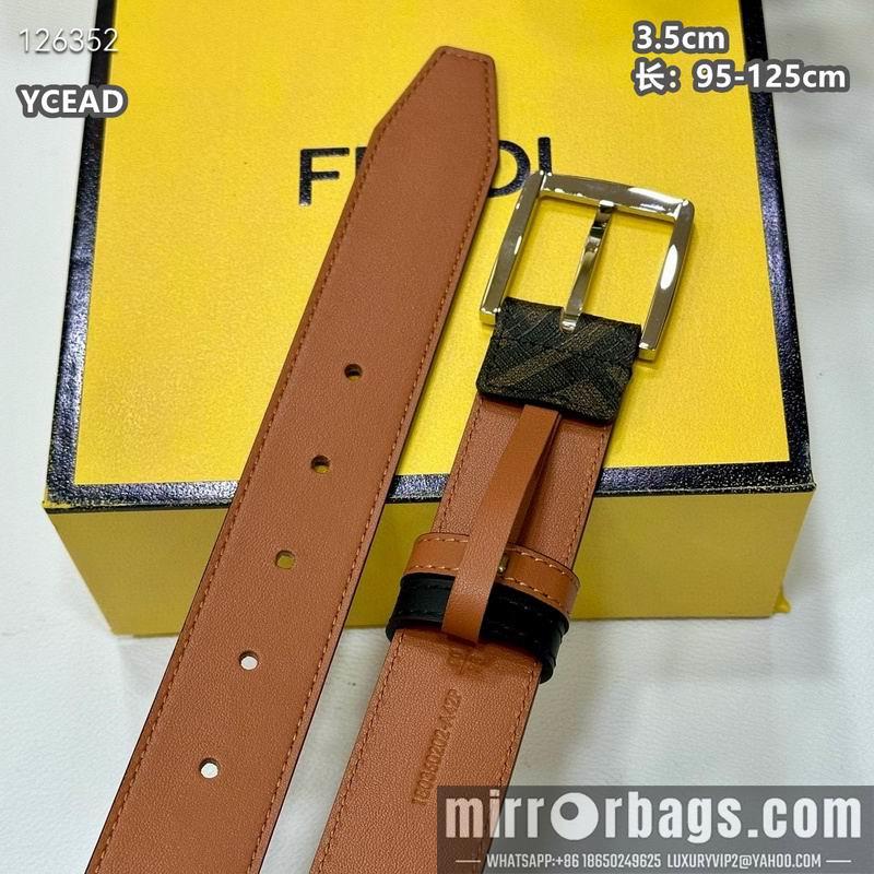 Replica Fendi belt 35mmX95-125cm  8L32