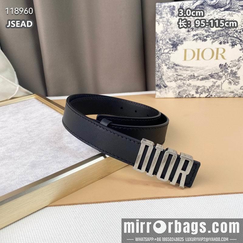 Replica Dior belt 30mmX95-115cm 8L040804