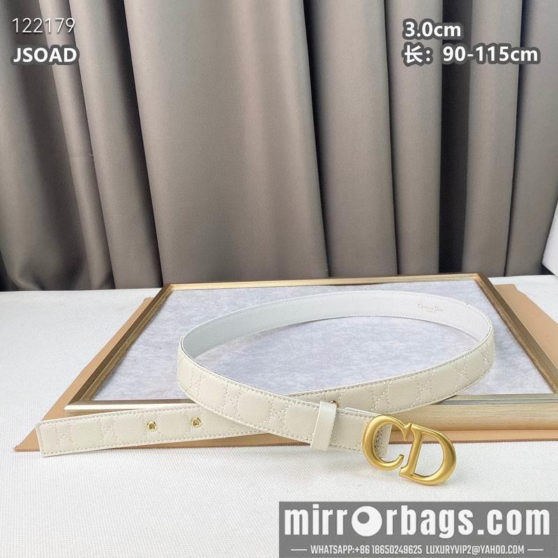 Replica Dior belt 30mmX90-115cm 8L111007