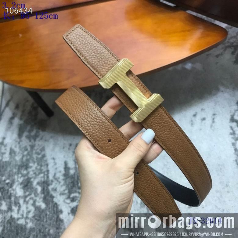 Replica Hermes Belt 32mmX95-125cm 8L02