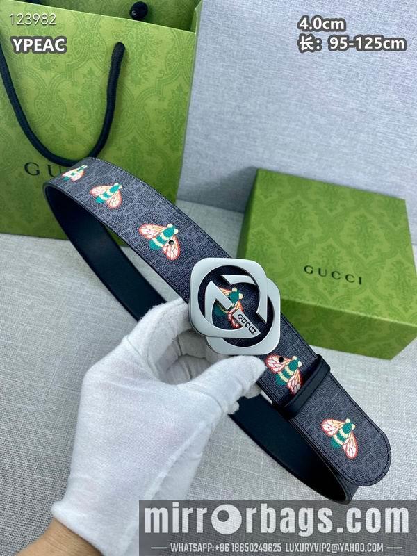 Replica Gucci belt 40mmX95-125cm 8L109