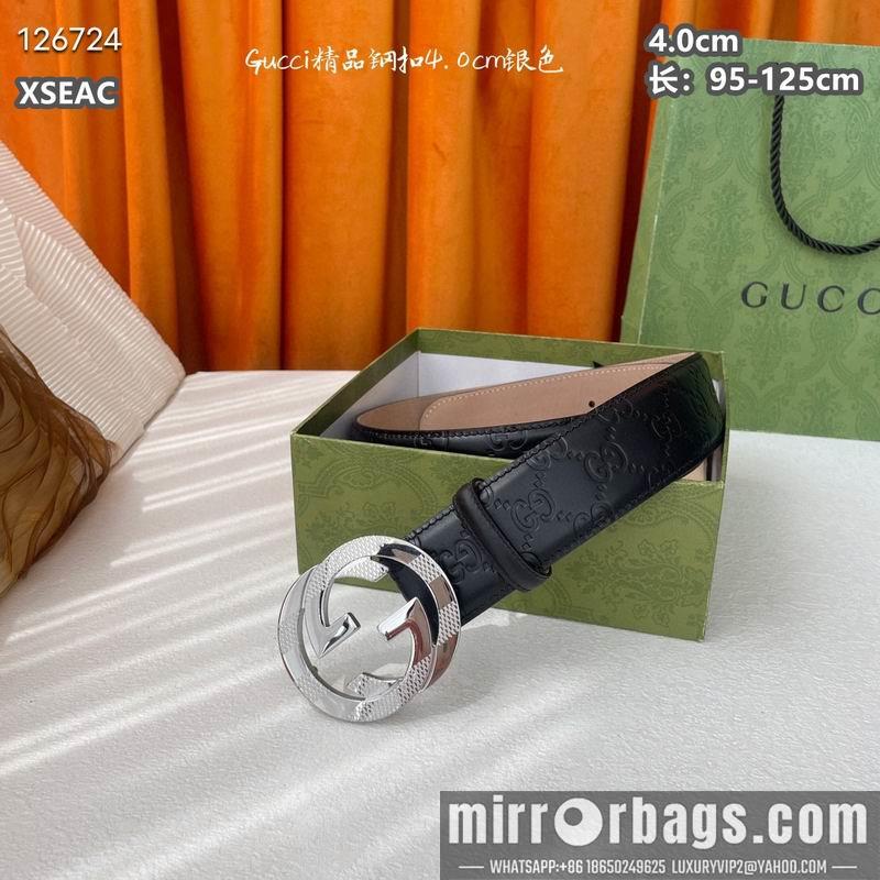 Replica Gucci belt 40mmX95-125cm 8L145