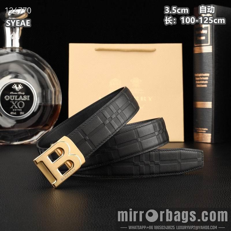 Replica Burberry belt 35mmX100-125cm 8L74