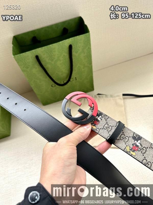 Replica Gucci belt 40mmX95-125cm 8L78