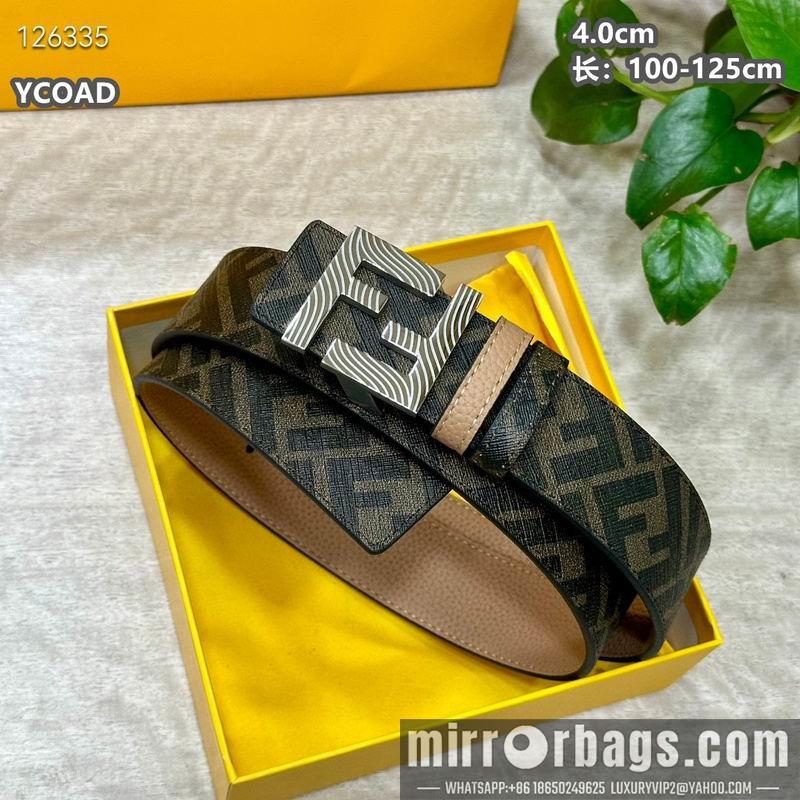 Replica Fendi belt 40mmX100-125cm  8L08