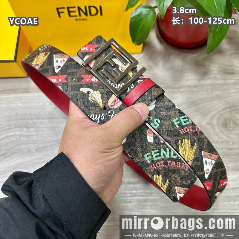 Replica Fendi belt 38mmX100-125cm 8L33