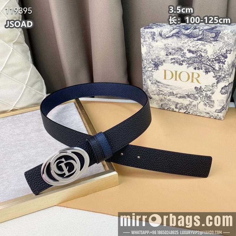 Replica Dior belt 35mmX100-125cm 8L040801