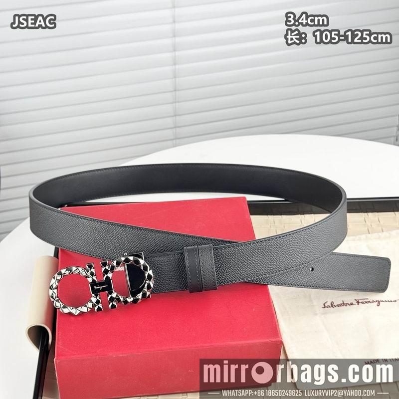 Replica Ferragamo belt 34mmX105-125cm 8L18