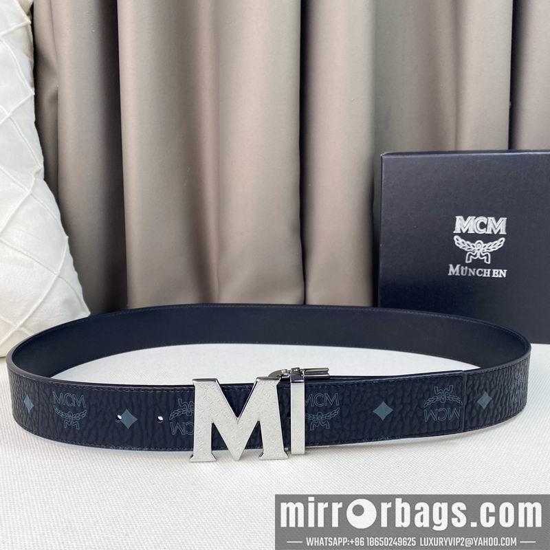 Replica MCM belt 38mmX95-125cm 7D07