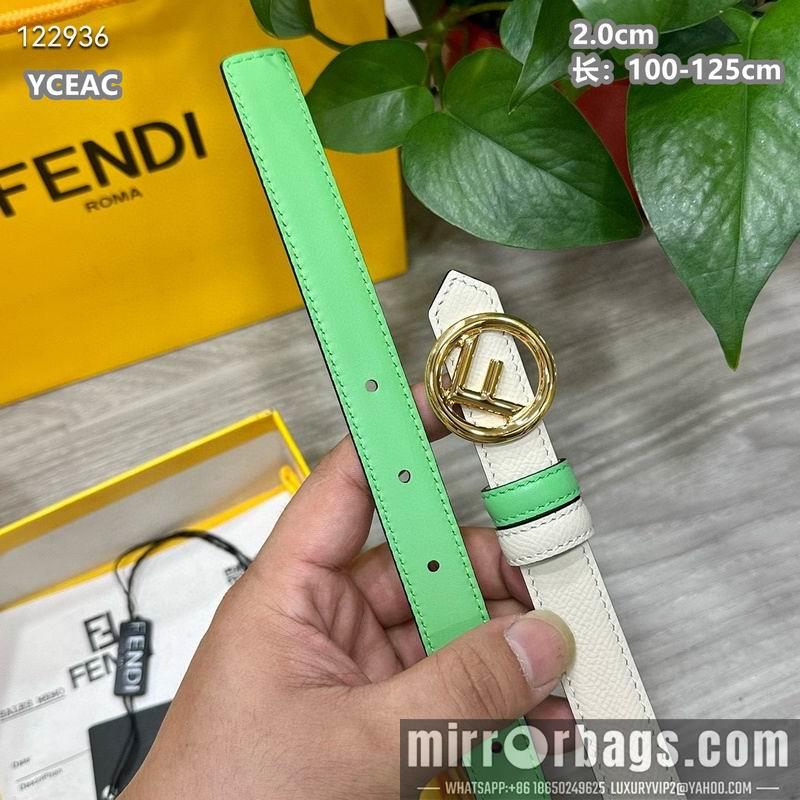 Replica Fendi belt 20mmX100-125cm 8L22
