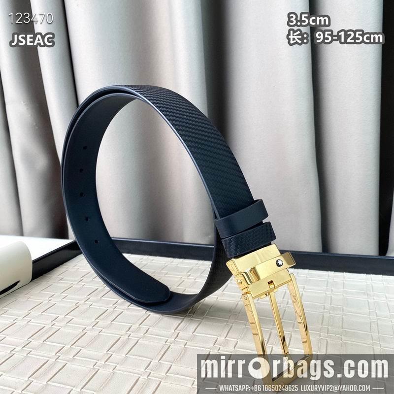 Replica Montblanc belt 35mmX95-125cm 8L07