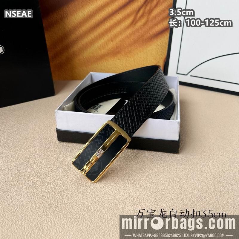 Replica Montlanc belt 35mmX100-125cm 8L67