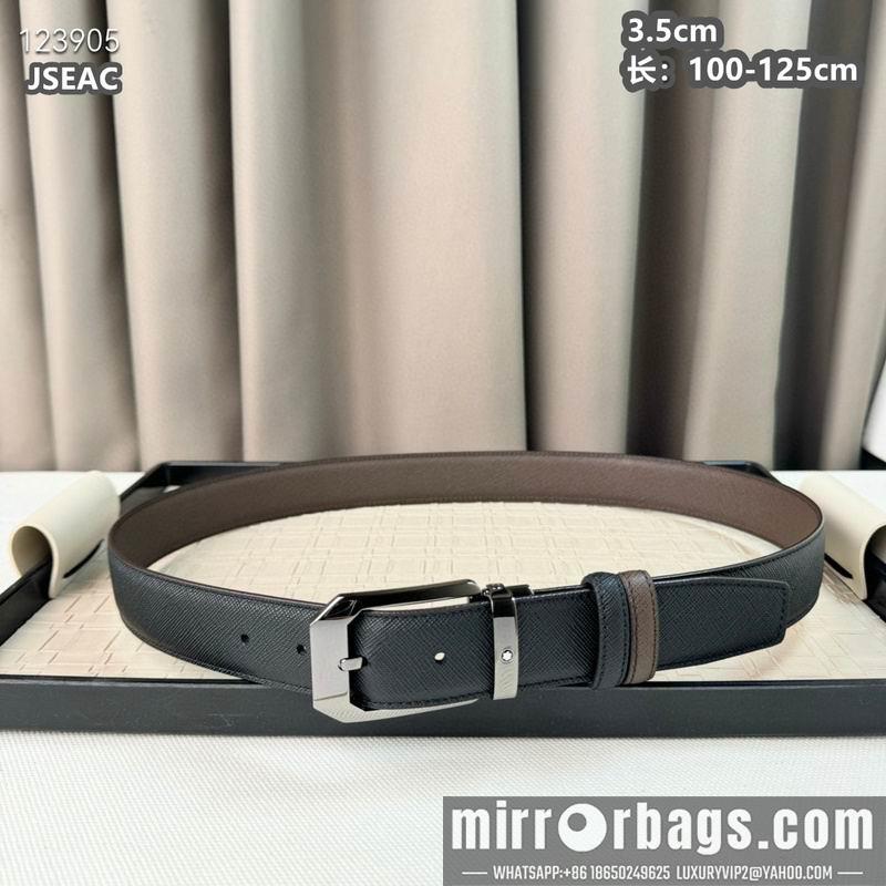 Replica Montblanc belt 35mmX100-125cm 8L24