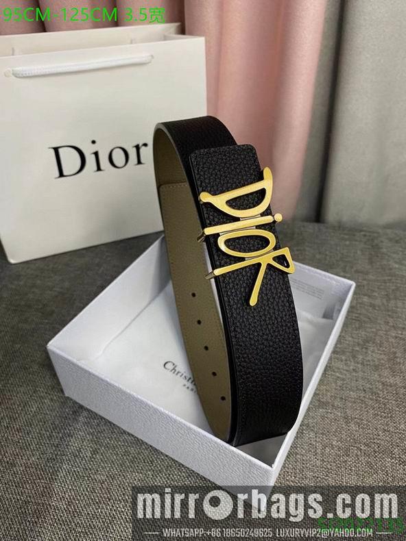 Replica Dior belt 35mmX95-125cm 7D17